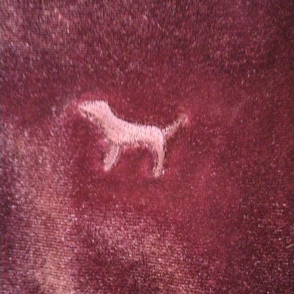 Pink Victoria's Secret Velour Leggings - Picture 4 of 7